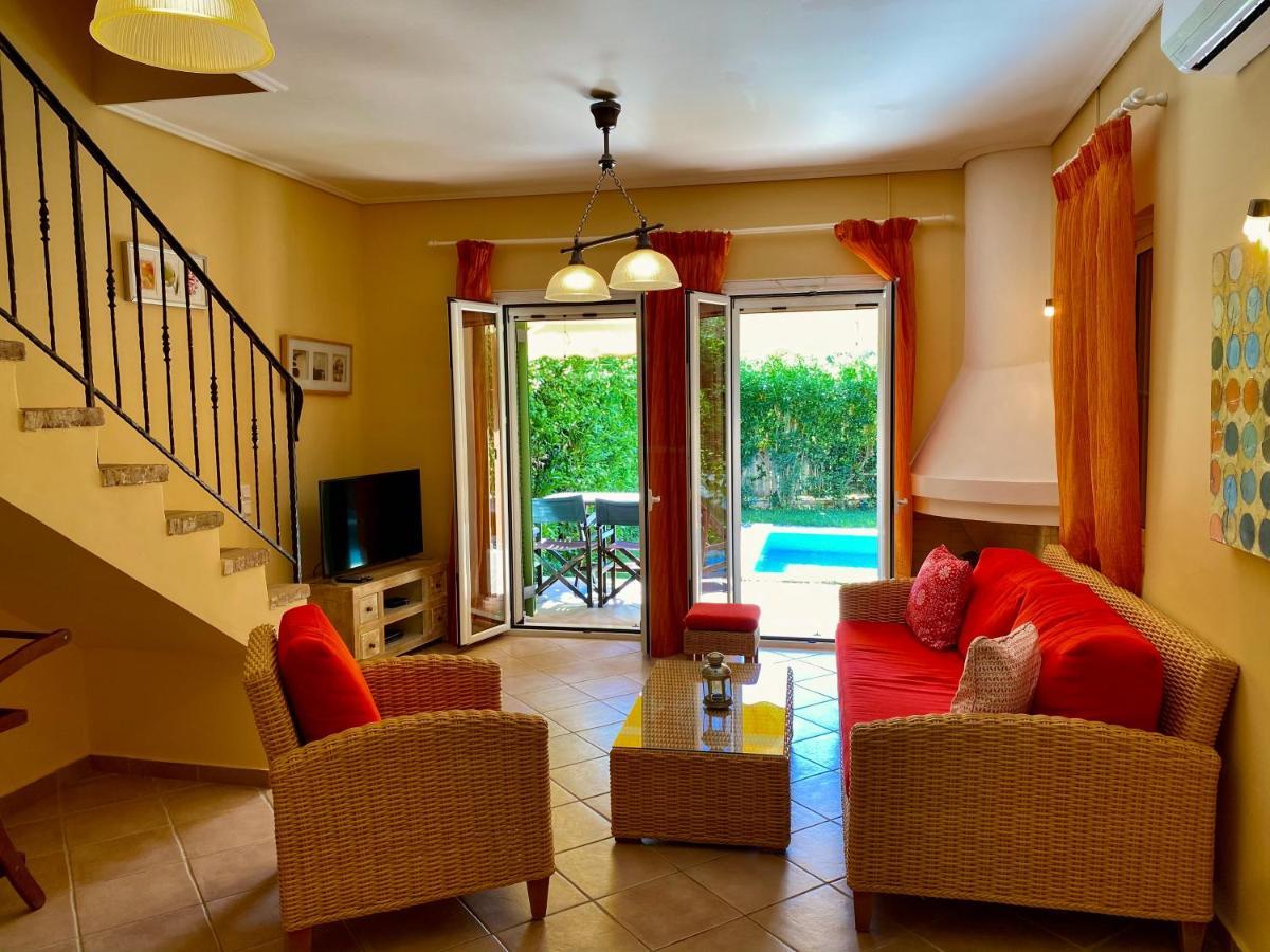 La Riviera Barbati Seaside Apartments & Villas Dış mekan fotoğraf