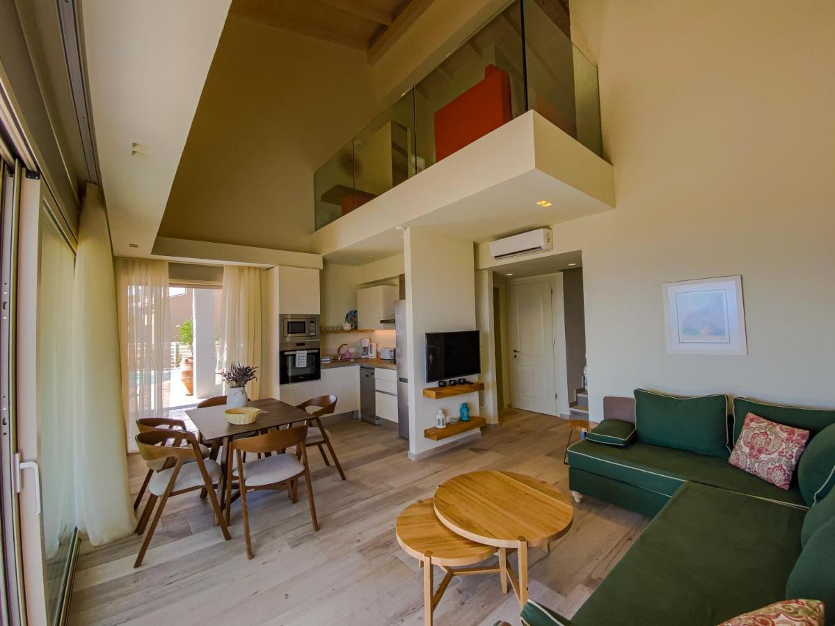 La Riviera Barbati Seaside Apartments & Villas Dış mekan fotoğraf
